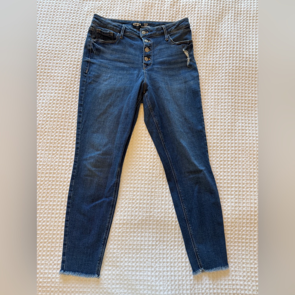 Old Navy Rockstar Super Skinny High Rise Secret slim pockets